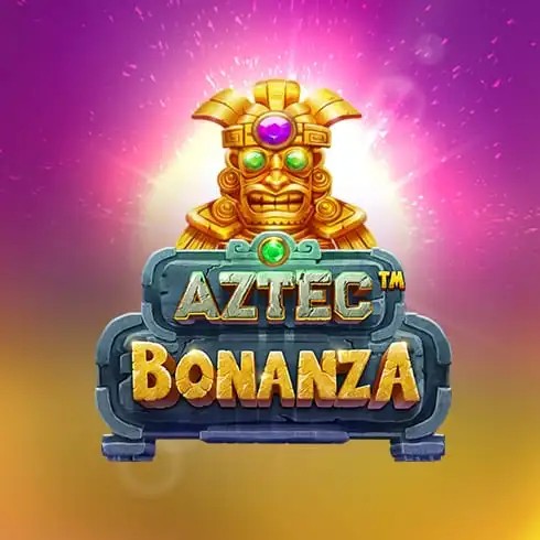 Aztec Bonanza slot logo by Pragmatic Play at Slot Heart Casino