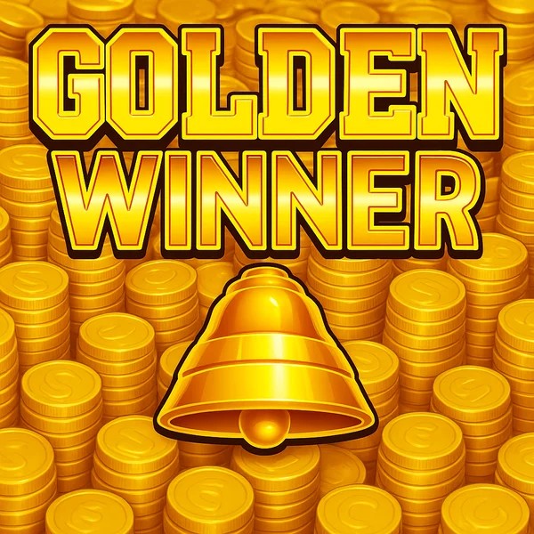 Golden Winner logo by Inspired Gaming at Slot Heart Casino
