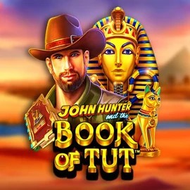 John Hunter and the Book of Tut slot logo by Pragmatic Play at Slot Heart Casino