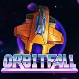 Logo of Orbitfall from ELK Studios at Slot Heart Casino