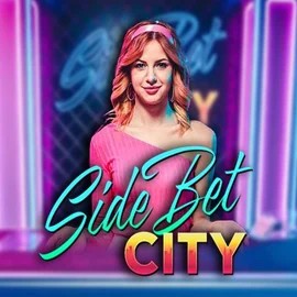 Side Bet City slot visual from Evolution available on slotheartcasino.eu