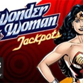 Wonder Woman Jackpots slot logo by Amaya at Slot Heart Casino